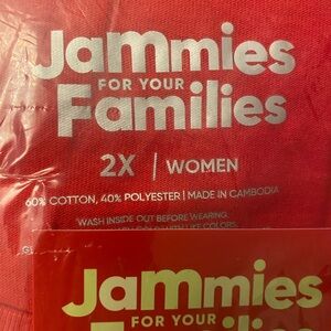 Kohl's Red Jammies for Your Families Pajama Set